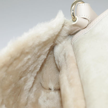 Salvatore Ferragamo Gancini Shoulder Bag Leather, PINK, LEATHER, Shoulder bag