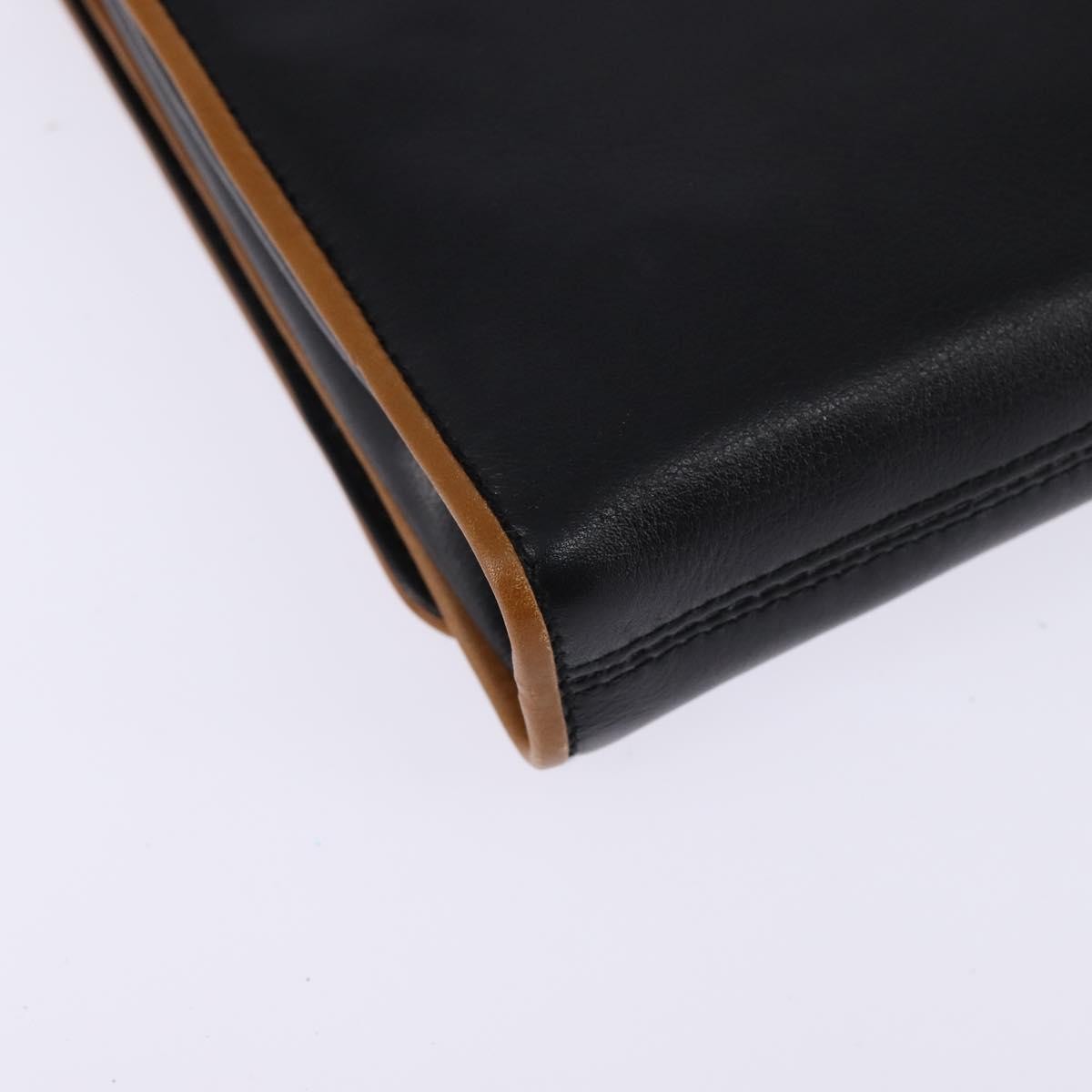 Celine Shoulder Bag Leather, BLACK, LEATHER, Shoulder bag