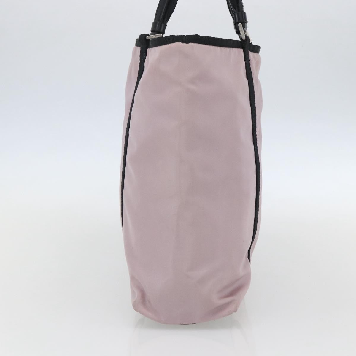 Prada Vintage Tote Tessuto, PINK, NYLON, Tote bag