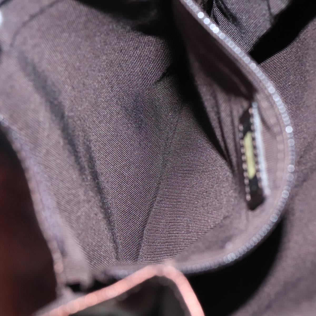 Chanel Vintage Logo Flap Messenger Bag Leather, BROWN, LEATHER, Shoulder bag