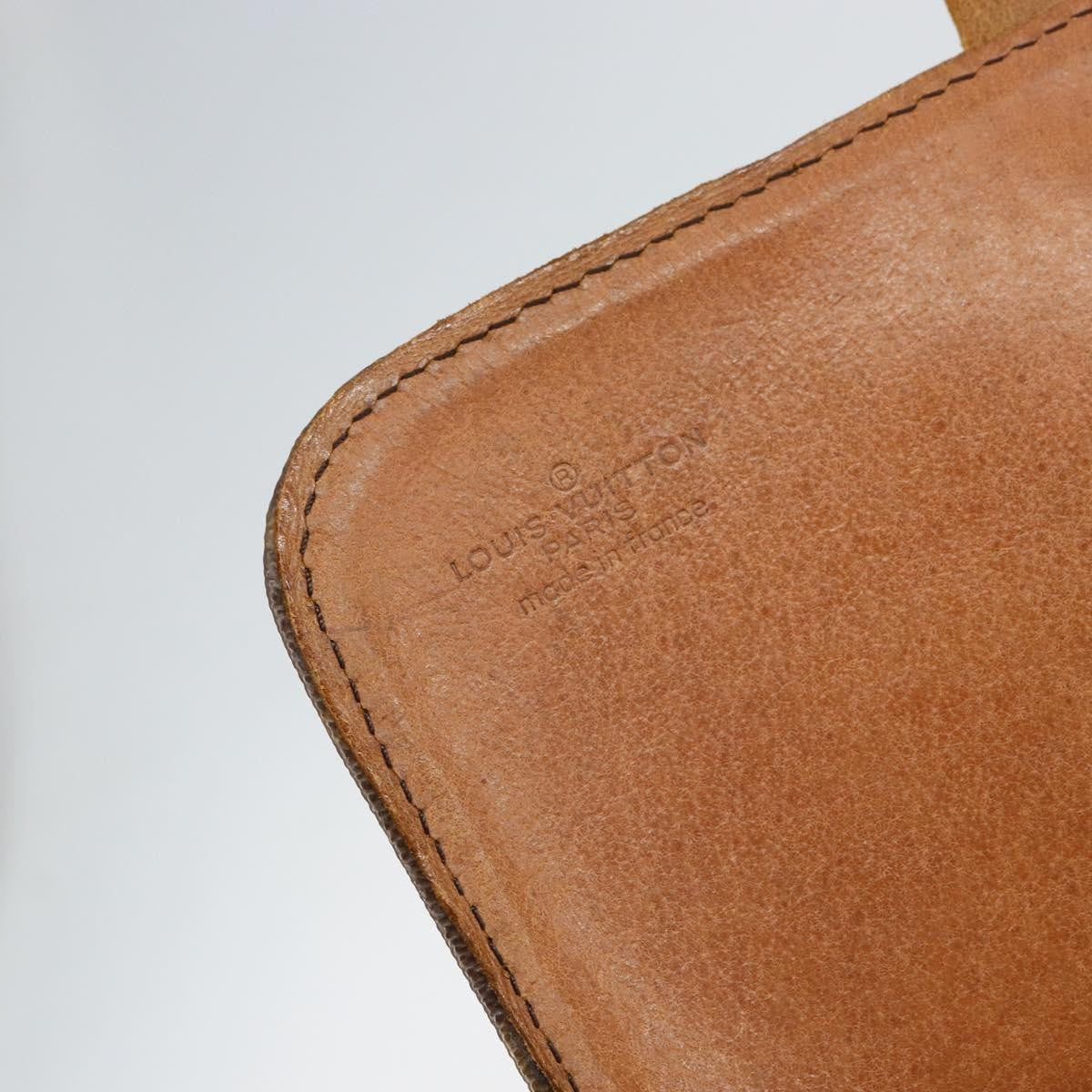 Louis Vuitton Cartouchiere Handbag Monogram Canvas, BROWN, CANVAS, Shoulder bag