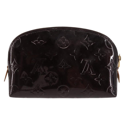 Louis Vuitton Cosmetic Pouch Monogram Vernis, PURPLE, PATENT_LEATHER, Clutche & pouche