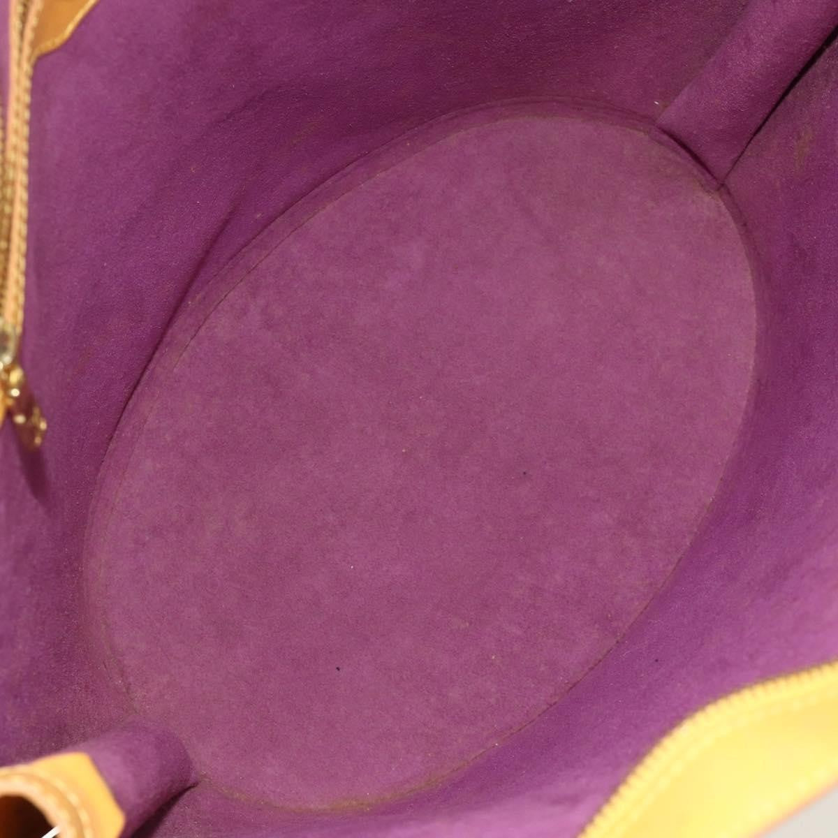 Louis Vuitton Saint Jacques Handbag Epi Leather, Yellow, Leather, Shoulder Bag