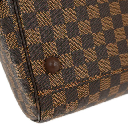 Louis Vuitton Ribera Handbag Damier, BROWN, CANVAS, Travel bag