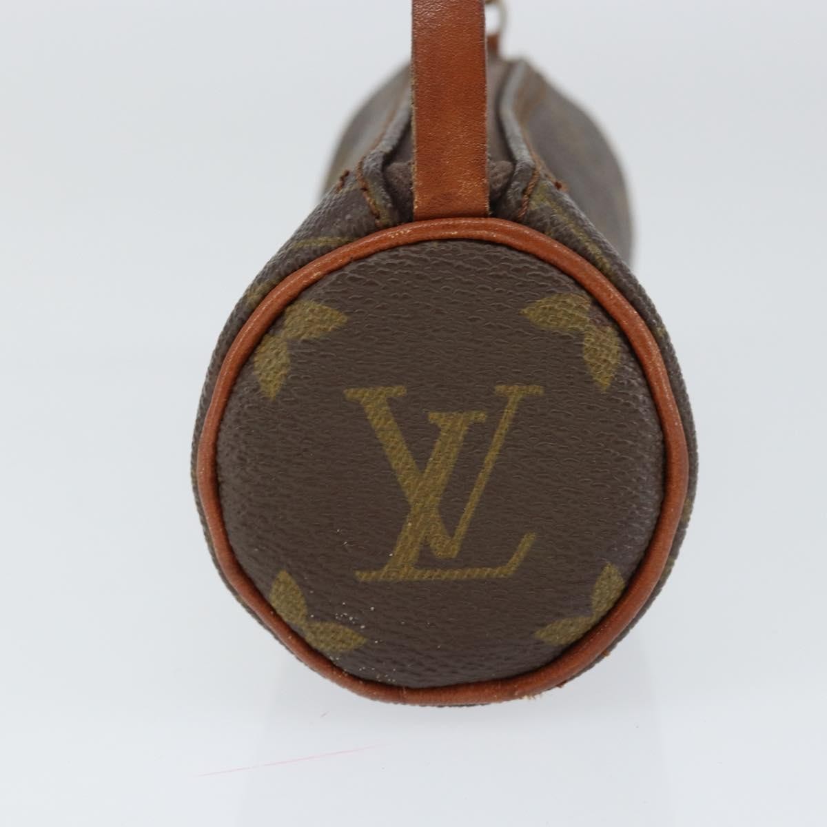 Louis Vuitton Papillon Pochette Monogram Canvas, BROWN, CANVAS, Clutche & pouche