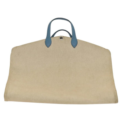 Hermes Garment Cover Toile, BEIGE, CANVAS, Tote bag