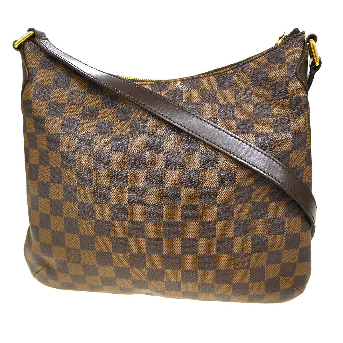Louis Vuitton Bloomsbury Handbag Damier, Brown, Canvas, Shoulder Bag
