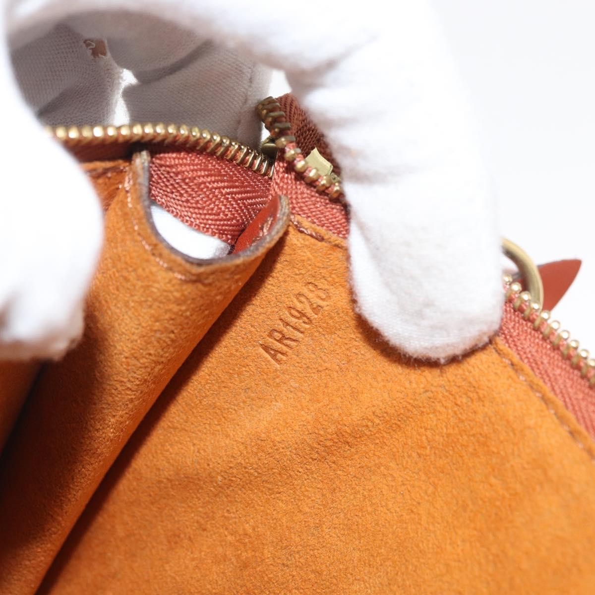 Louis Vuitton Pochette Accessoires Epi Leather, Brown, Leather, Clutch
