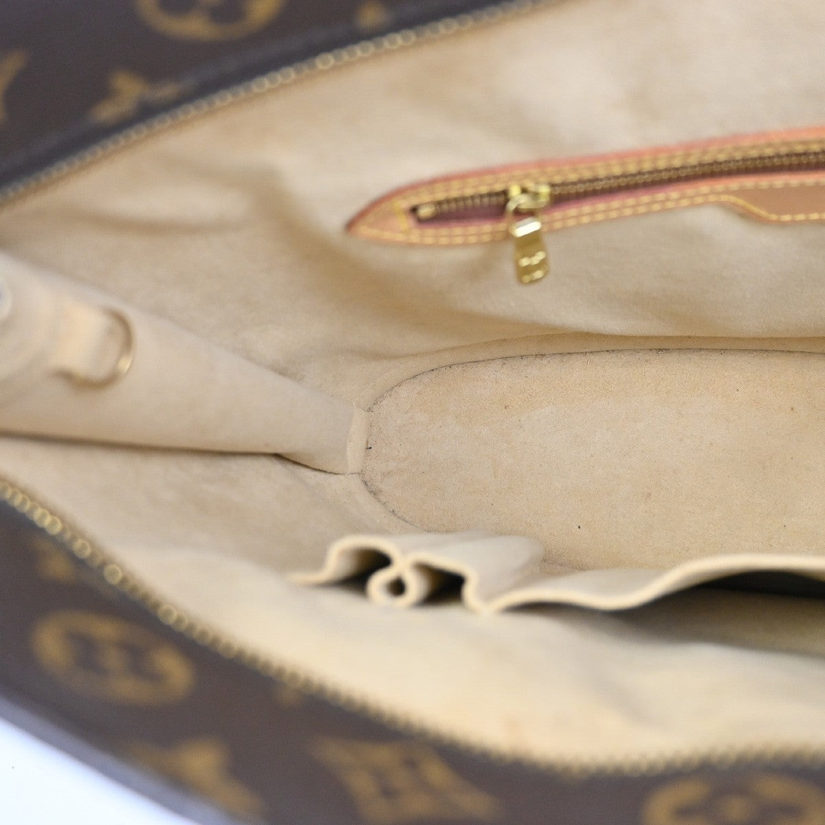 Louis Vuitton Babylone Handbag Monogram Canvas, BROWN, CANVAS, Shoulder bag