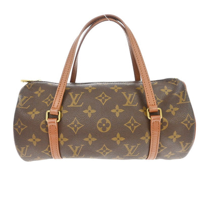 Louis Vuitton Papillon Handbag Monogram Canvas, Brown, Canvas, Handbag