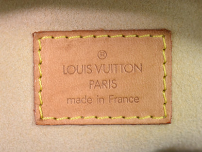 Louis Vuitton Manhattan Handbag Monogram Canvas, BROWN, CANVAS, Handbag