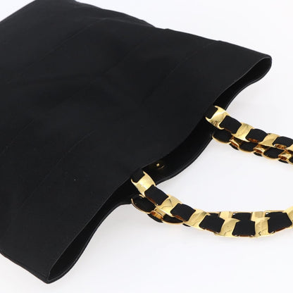 Salvatore Ferragamo Vala tote Canvas, BLACK, CANVAS, Tote bag