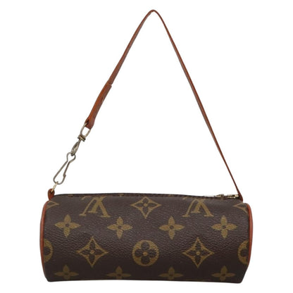 Louis Vuitton Papillon Pochette Monogram Canvas, BROWN, CANVAS, Clutche & pouche