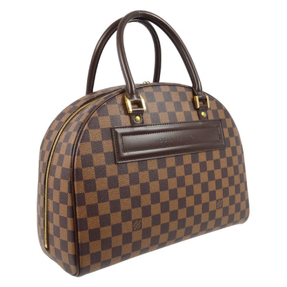 Louis Vuitton Nolita Satchel Damier, BROWN, CANVAS, Handbag