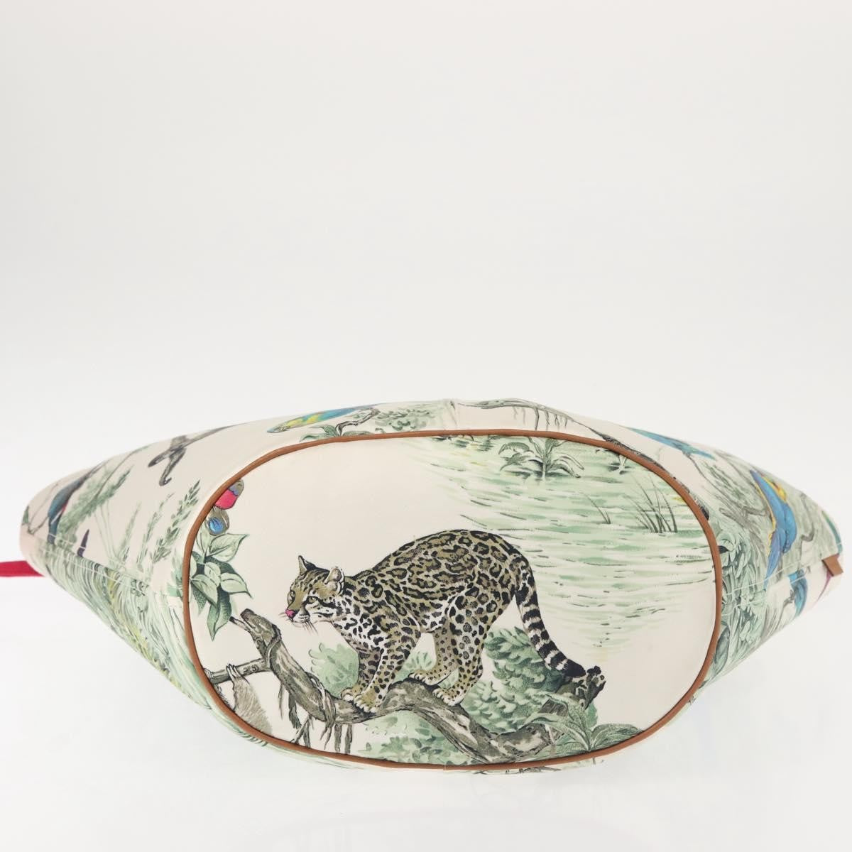 Hermes Panier De Plage Handbag Printed Canvas, MULTICOLOUR, CANVAS, Tote bag