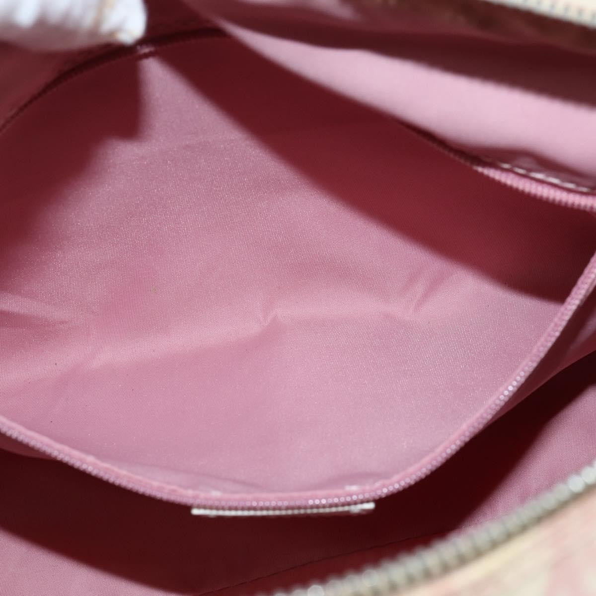 Christian Dior Vintage Trotter Boston Bag Diorissimo Coated Canvas, PINK, PVC, Handbag