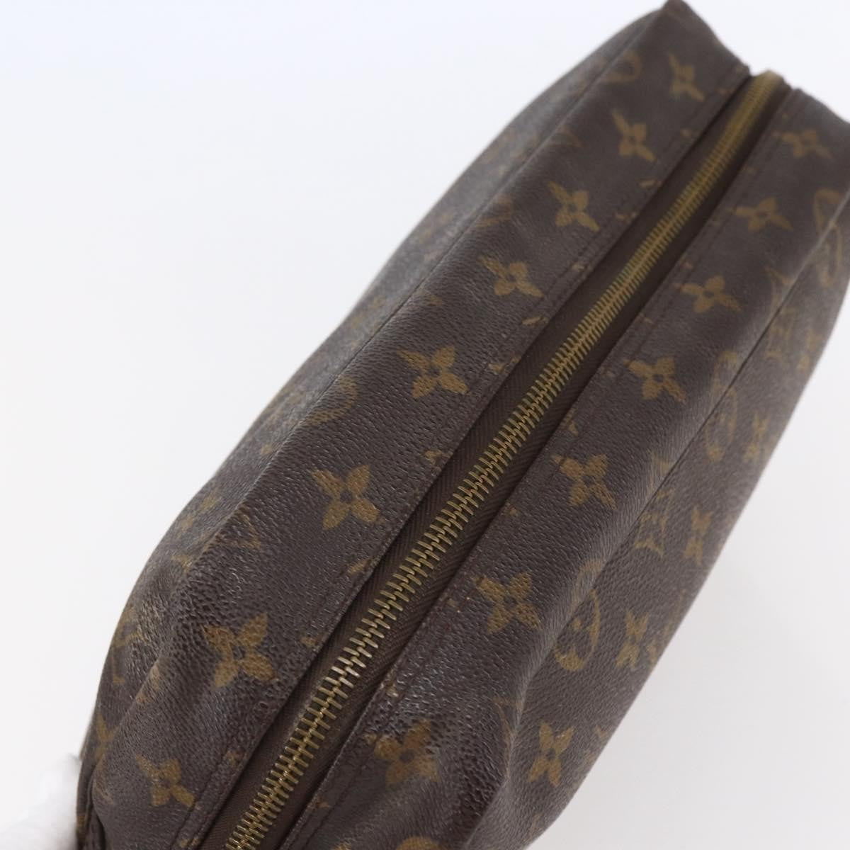 Louis Vuitton Trousse Toilette Monogram Canvas, BROWN, CANVAS, Clutche & pouche
