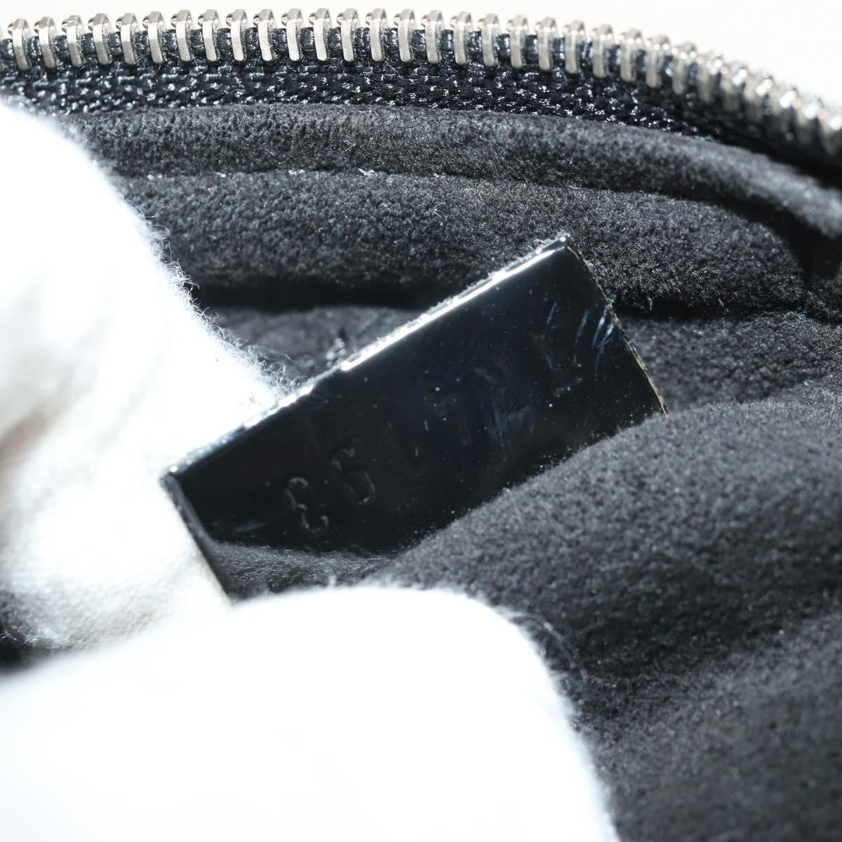 Louis Vuitton Pochette Accessoires NM Electric Epi Leather, BLACK, LEATHER, Clutche & pouche