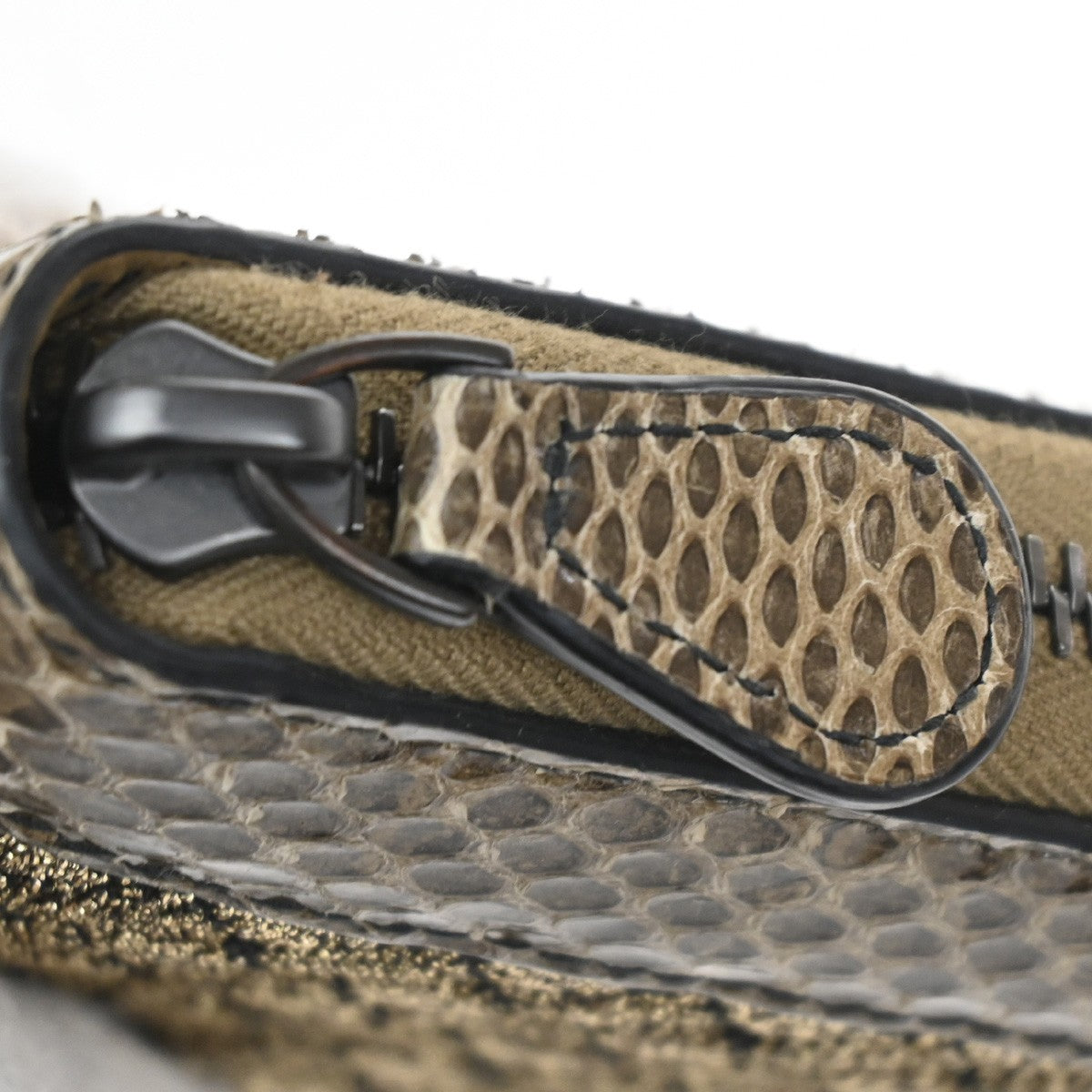 Bottega Veneta Intrecciato Long Zip  Wallet Leather, Brown, Leather, Wallet