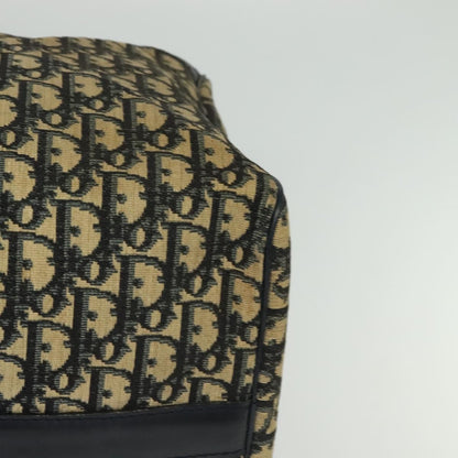 Christian Dior Vintage Trotter Boston Bag Diorissimo Canvas, NAVY, CANVAS, Travel bag