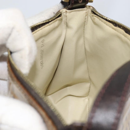 Fendi Vintage Shoulder Bag Zucca Canvas, BEIGE, PVC, Shoulder bag