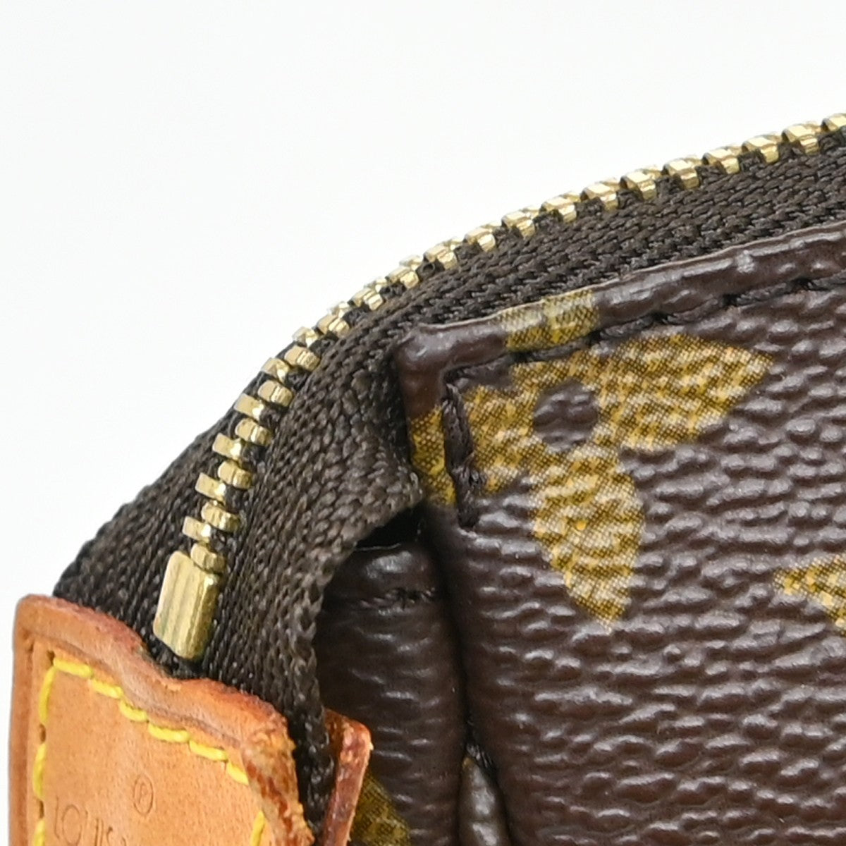 Louis Vuitton Pochette Accessoires NM Monogram Canvas, Brown, Canvas, Clutch