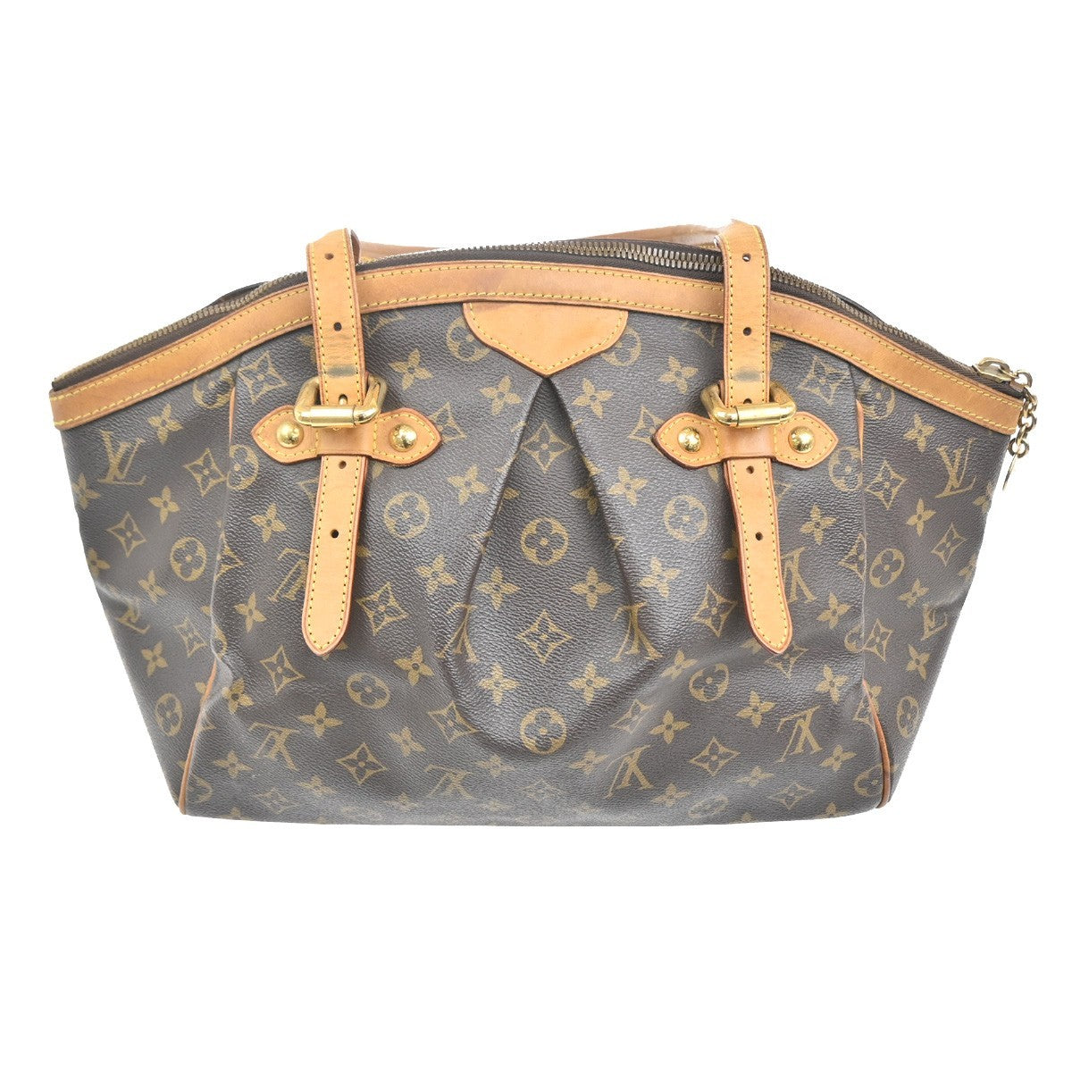 Louis Vuitton Tivoli Handbag Monogram Canvas, BROWN, CANVAS, Shoulder bag