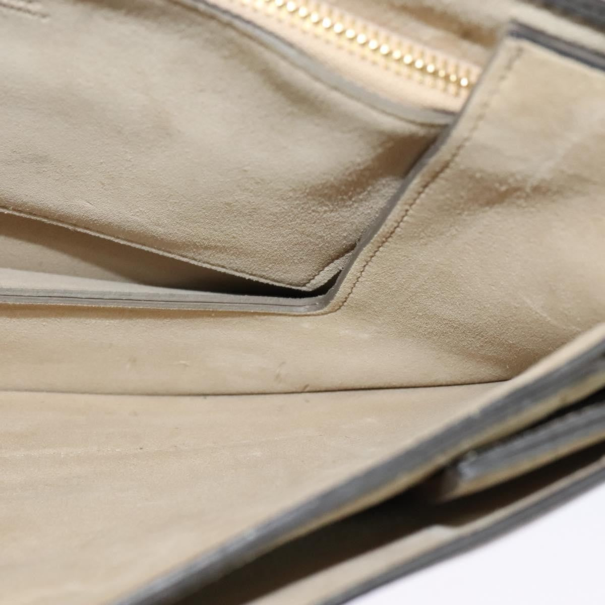 Chloe Faye Shoulder Bag Leather and Suede, GRAY, SUEDE, Shoulder bag