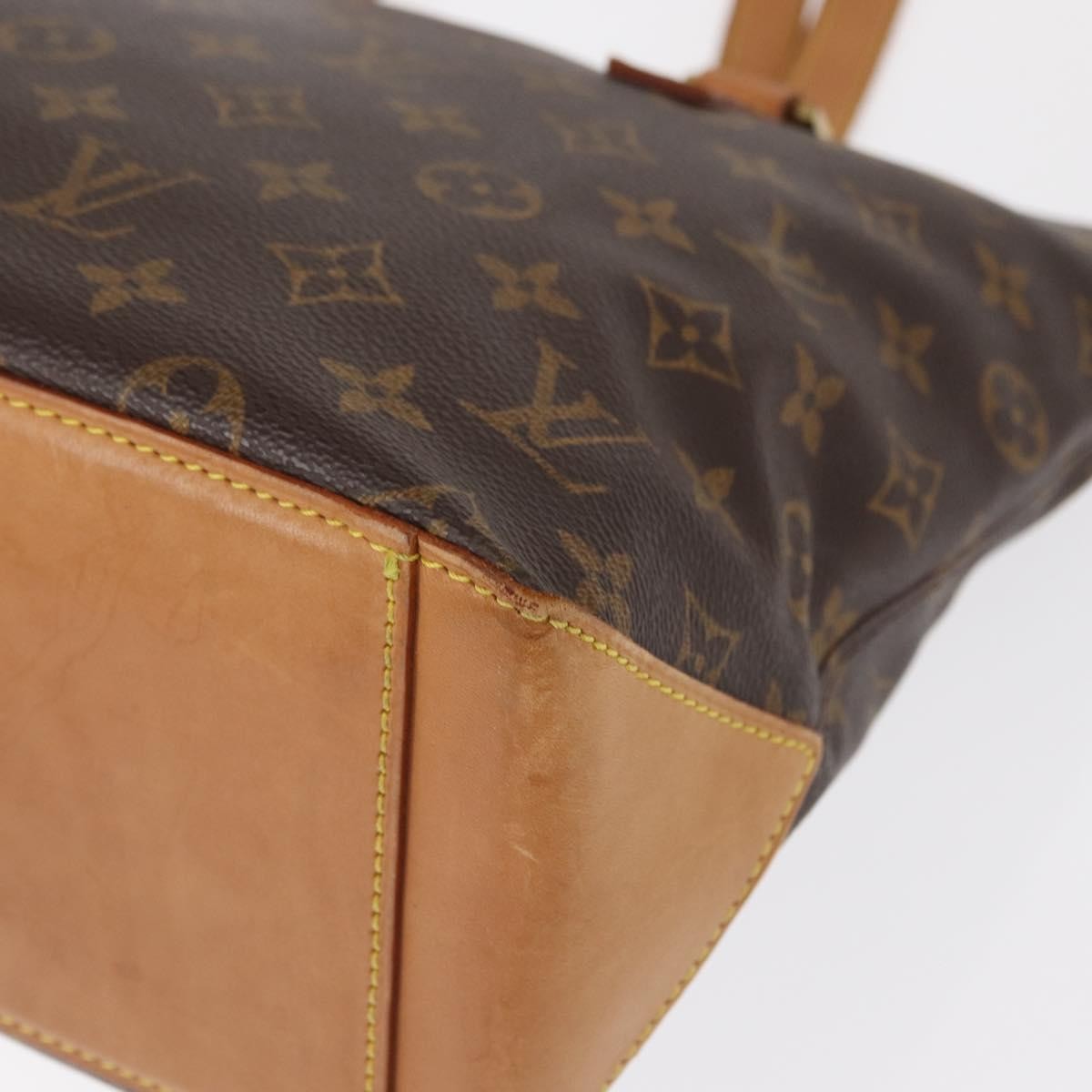 Louis Vuitton Cabas Piano Monogram Canvas, BROWN, CANVAS, Tote bag