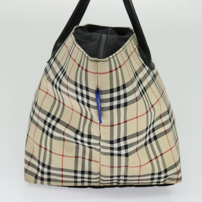 Burberry Nova Check Tote Nylon, BEIGE, NYLON, Tote bag