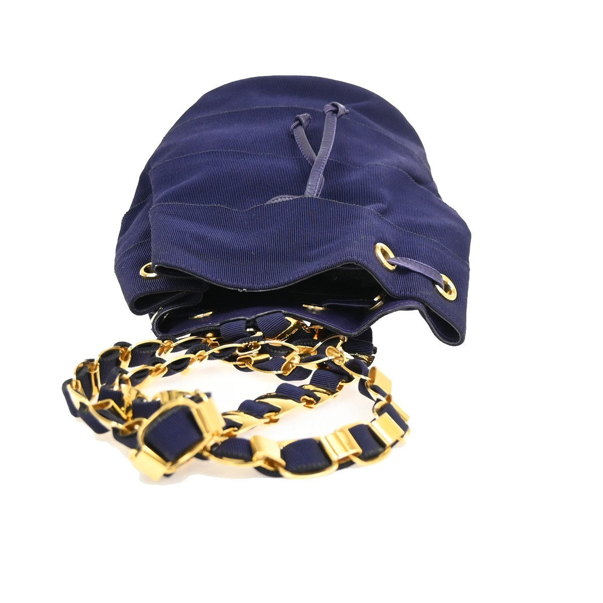 Salvatore Ferragamo Vara Chain Backpack Canvas, Purple, Canvas, Backpack