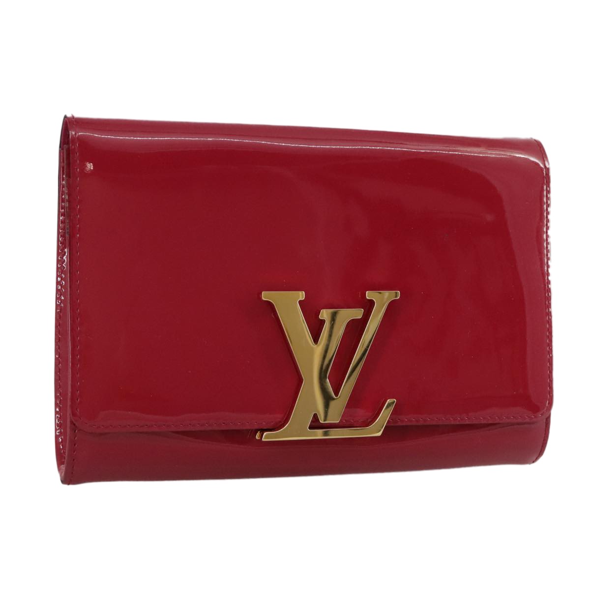 Louis Vuitton Louise Clutch Patent, PINK, PATENT_LEATHER, Clutche & pouche