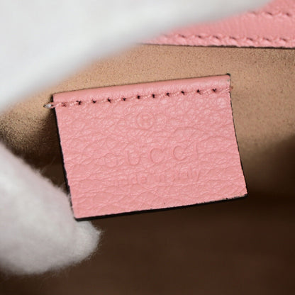 Gucci Diana NM Bamboo Handle Tote Leather, PINK, LEATHER, Tote bag