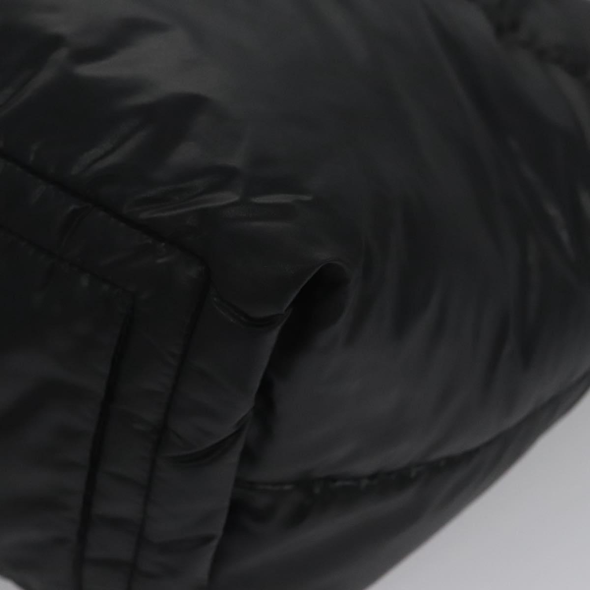 Chanel Coco Cocoon Reversible Tote Quilted Nylon, BLACK, NYLON, Tote bag