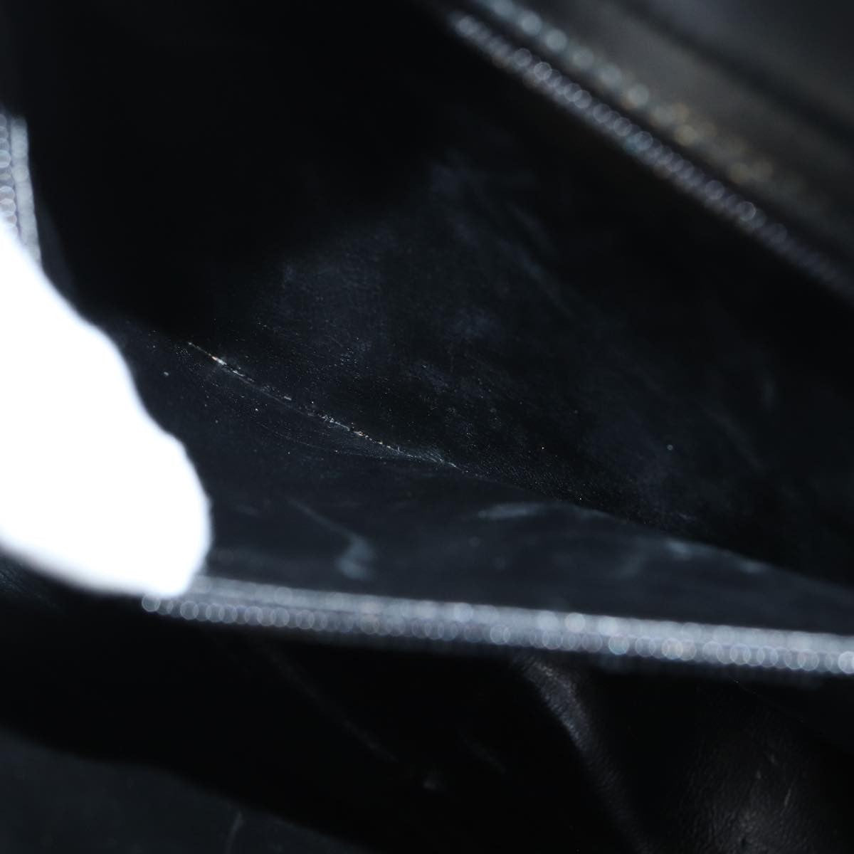 Salvatore Ferragamo Gancini handbag Leather, BLACK, LEATHER, Handbag