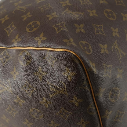 Louis Vuitton Keepall Bag Monogram Canvas, BROWN, CANVAS, Travel bag