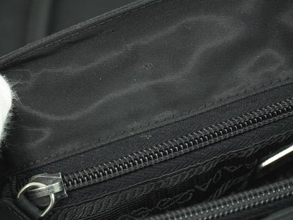 Prada Vintage Tote Tessuto, BLACK, NYLON, Tote bag
