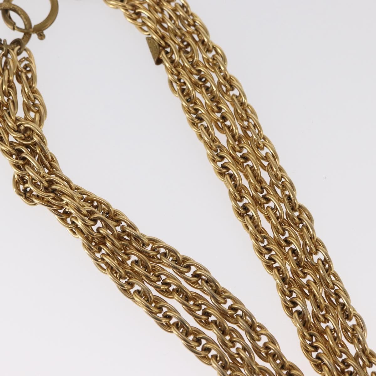 Chanel CC Necklace Metal, GOLD, METAL, Necklace