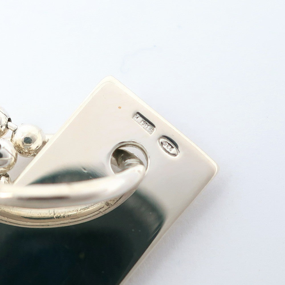 Gucci Logo Bar Double Ball Necklace Silver 925, SILVER, SILVER, Necklace