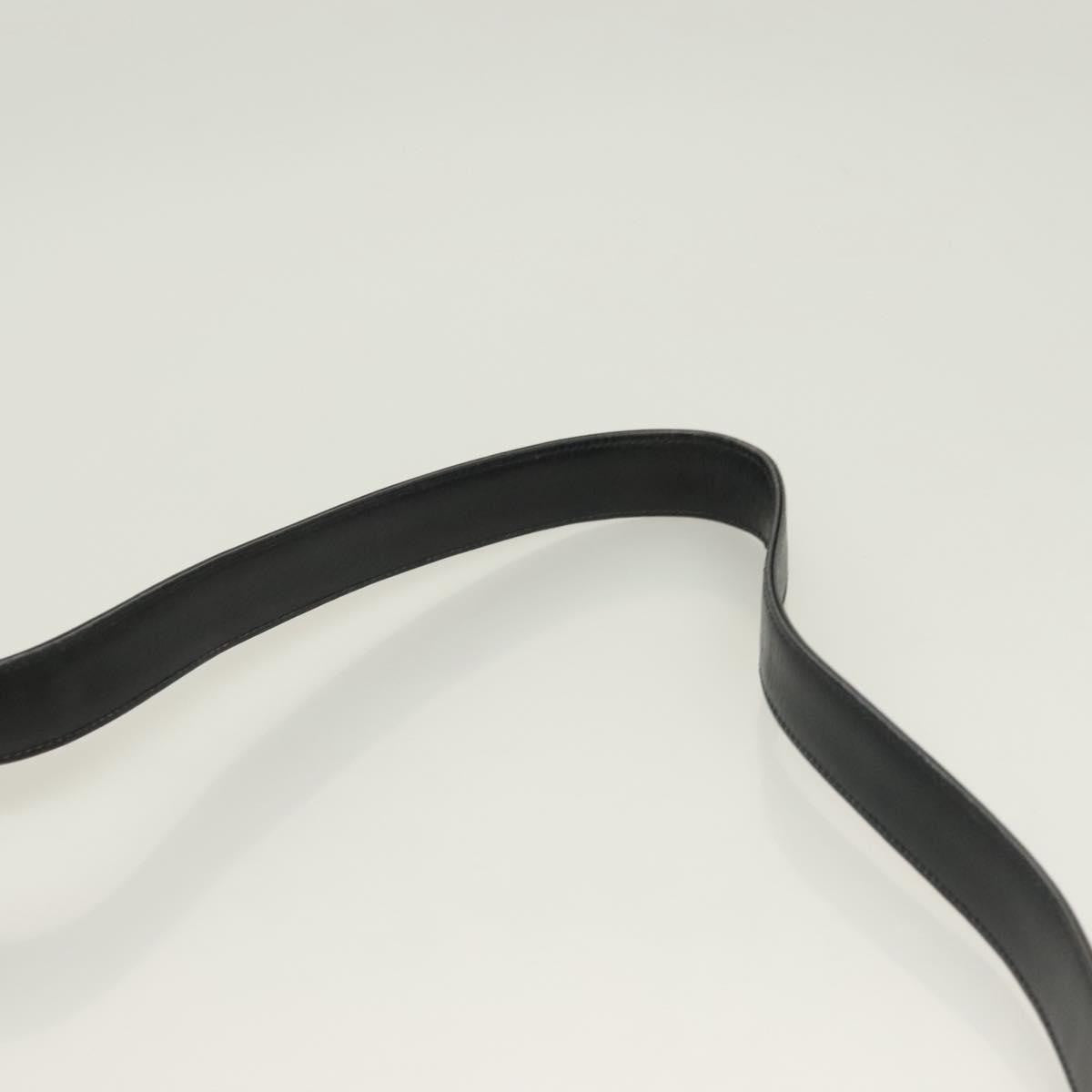 Gucci Vintage Shoulder Bag Leather, BLACK, LEATHER, Shoulder bag