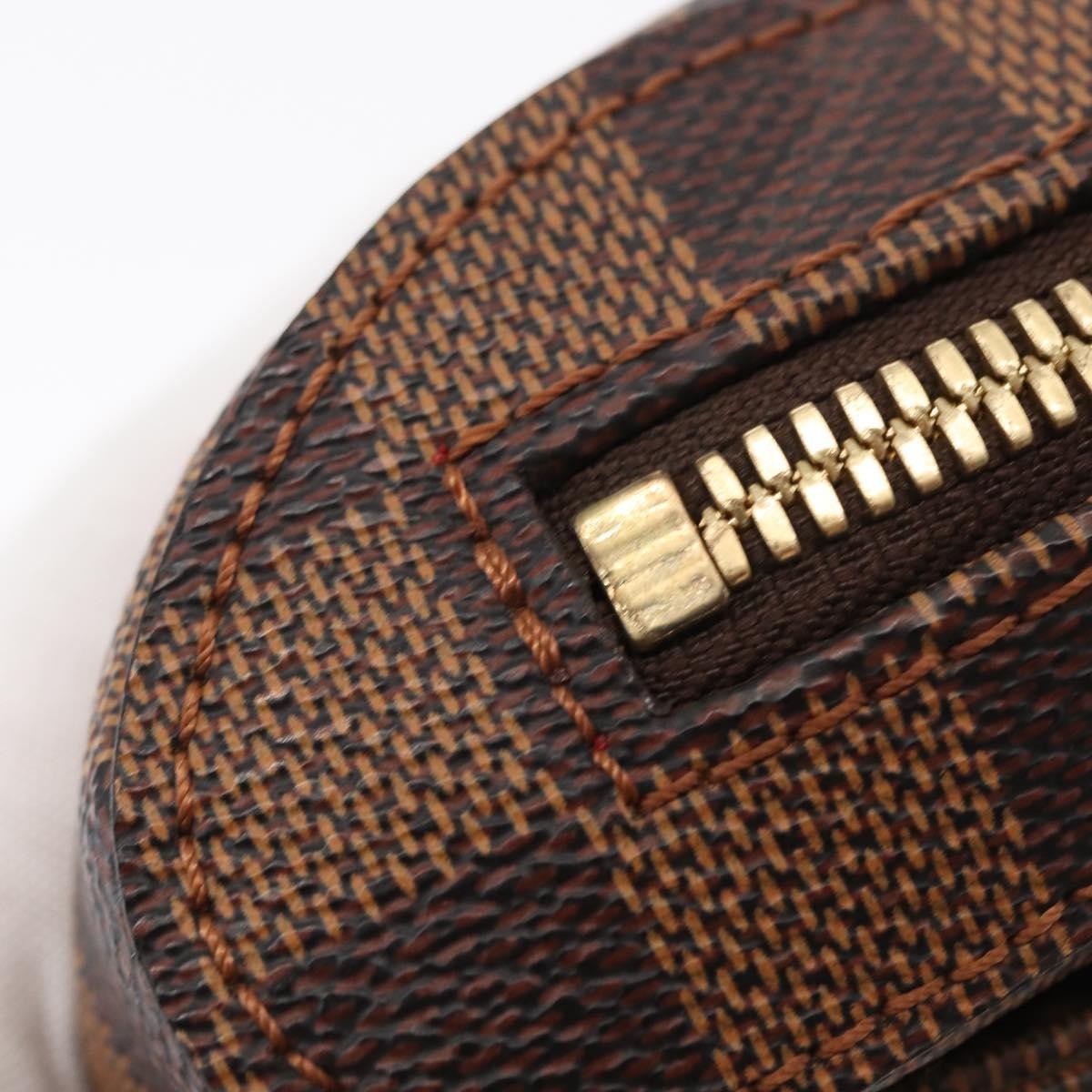 Louis Vuitton Geronimos Waist Bag Damier, BROWN, CANVAS, Shoulder bag