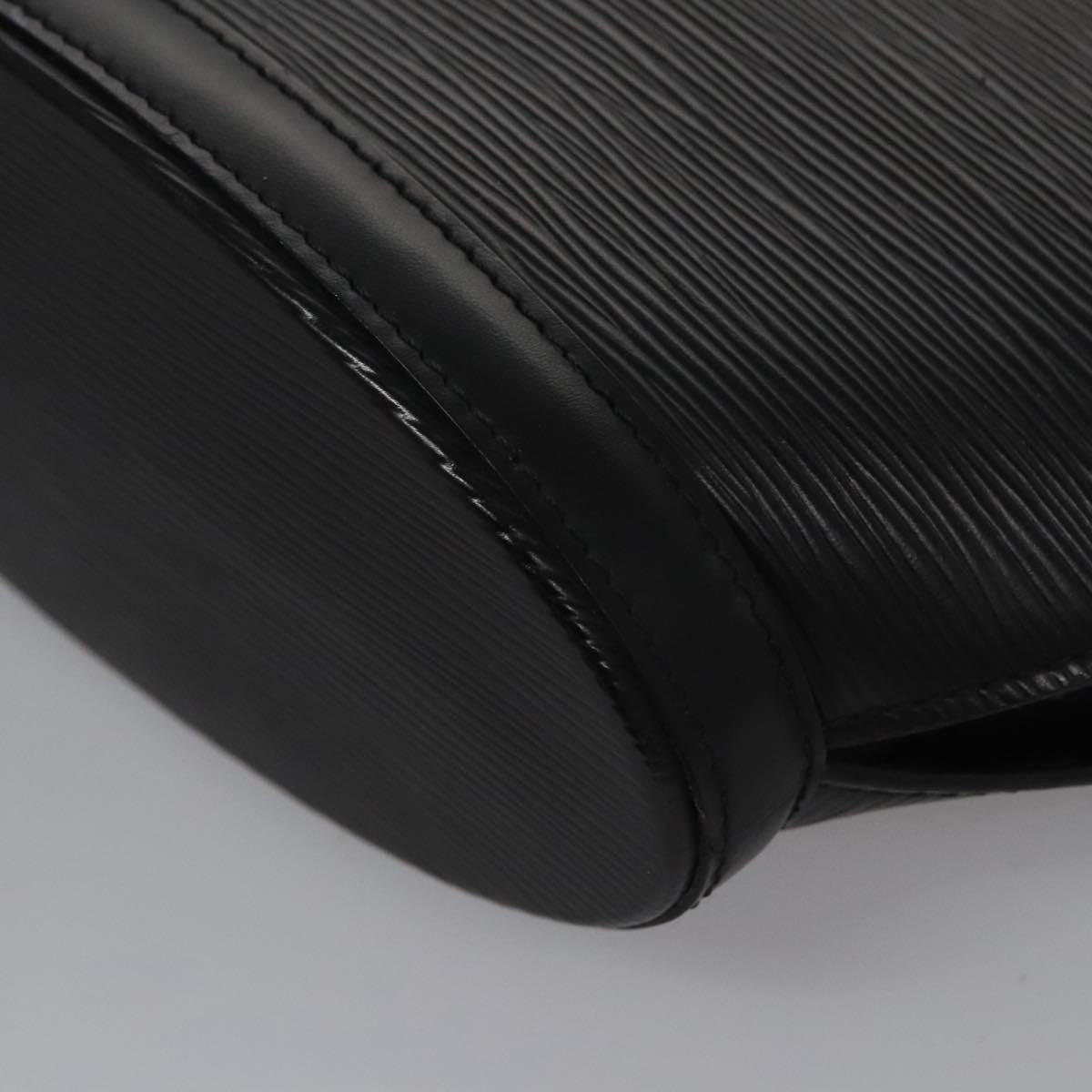 Louis Vuitton Saint Jacques Handbag Epi Leather, BLACK, LEATHER, Handbag