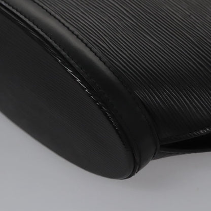 Louis Vuitton Saint Jacques Handbag Epi Leather, BLACK, LEATHER, Handbag