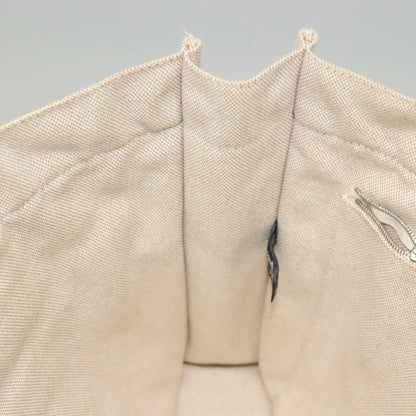 Hermes Fourre Tout Tote Toile, BEIGE, CANVAS, Tote bag