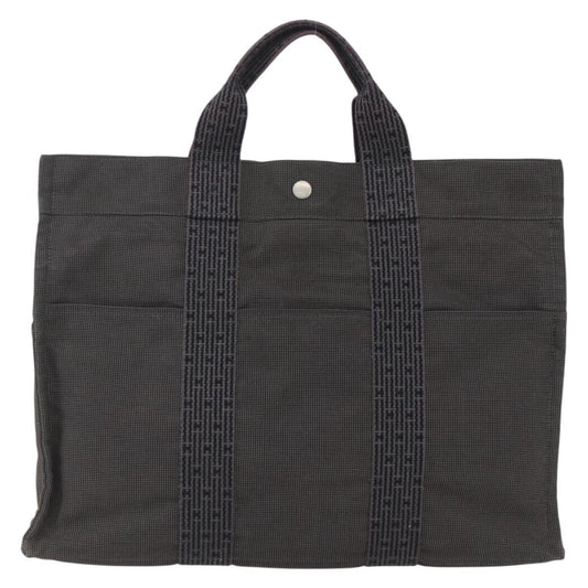 Hermes Fourre-tout Herline Fourre-tout Herline, GRAY, CANVAS, Tote bag