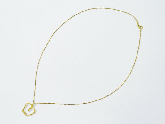 Tiffany & Co. Elsa Peretti Apple Pendant Necklace 18K Yellow Gold, GOLD, YELLOW_GOLD, Necklace