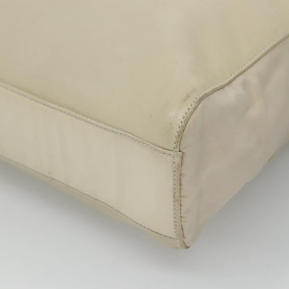Prada Vintage Shoulder Bag Tessuto, BEIGE, NYLON, Shoulder bag