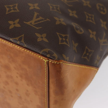 Louis Vuitton Cabas Mezzo Monogram Canvas, BROWN, CANVAS, Tote bag