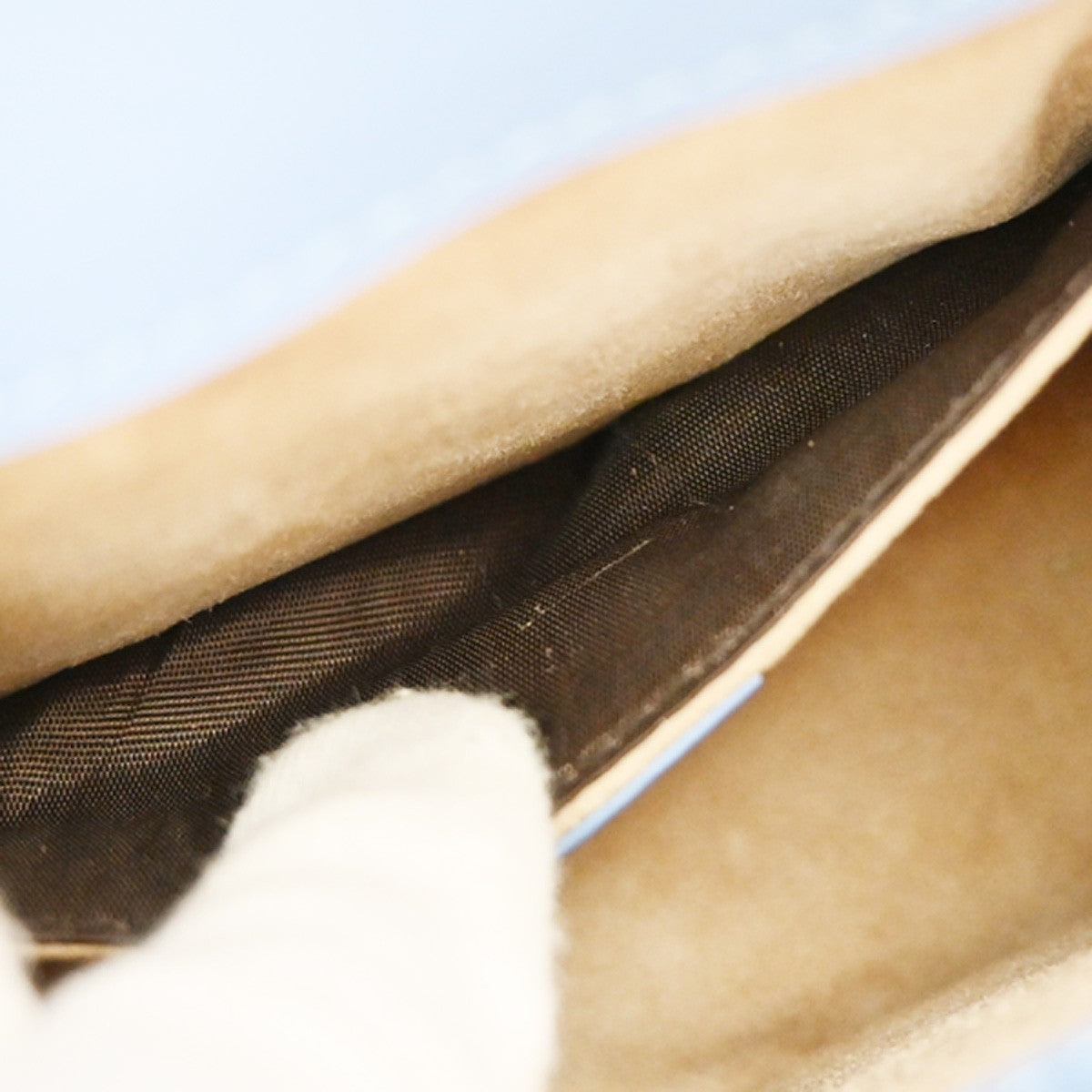 Gucci Sylvie Shoulder Bag Leather, BLUE, LEATHER, Shoulder bag