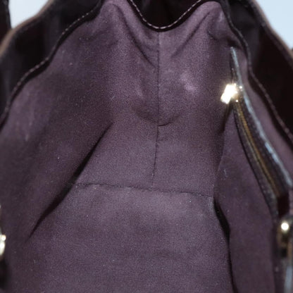 Louis Vuitton Wilshire Handbag Monogram Vernis, PURPLE, PATENT_LEATHER, Handbag